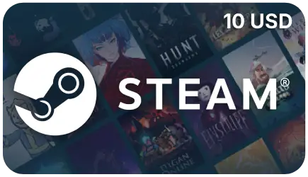 Karta Podarunkowa Steam 10 USD